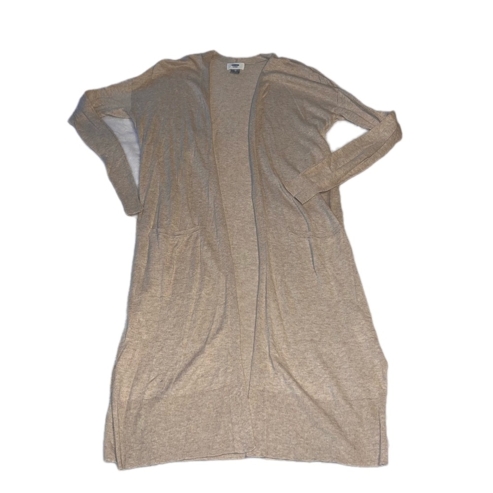 Old Navy Tan/Palomino Knit Cardigan/Duster Women’s Size XS